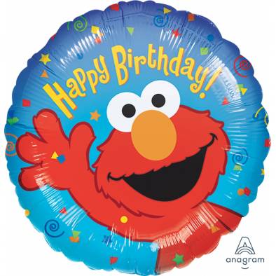 Elmo Birthday A06457 Foil Balloon