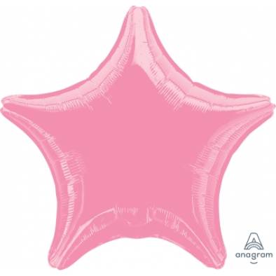 S15 Metallic Pink Star A12804 Foil Balloon