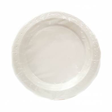 7" Plastic Plates (White) (50pcs)