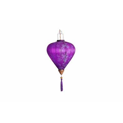 CNY 10inch Satin Cloth Vietnamese Lantern GY10-PP (Purple)